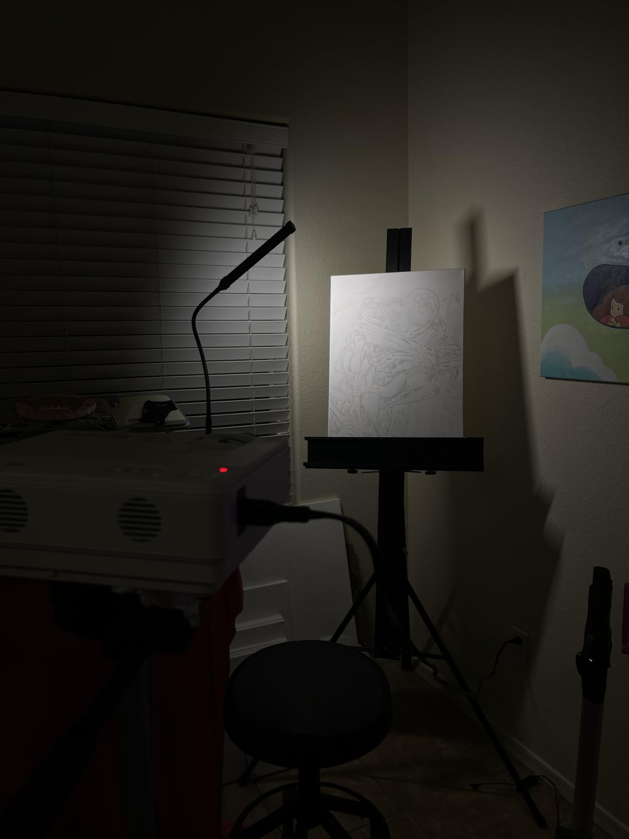 Voncerus LED Desk Lamp with Clamp, Clip on Lights for Home Office, Black customer photo 1