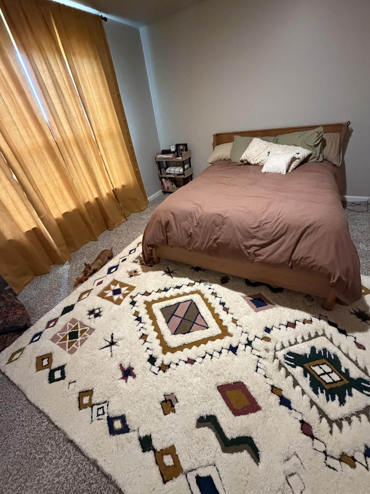NEXHOME PRO Duvet Cover Set Queen Size Linen Look Textured 100% Washed Cotton Duvet Cover Burgundy Dark Red 3 Pieces Bedding Set with Zipper Closure,Breathable, Soft Organic Natural(No Comforter) customer photo 2