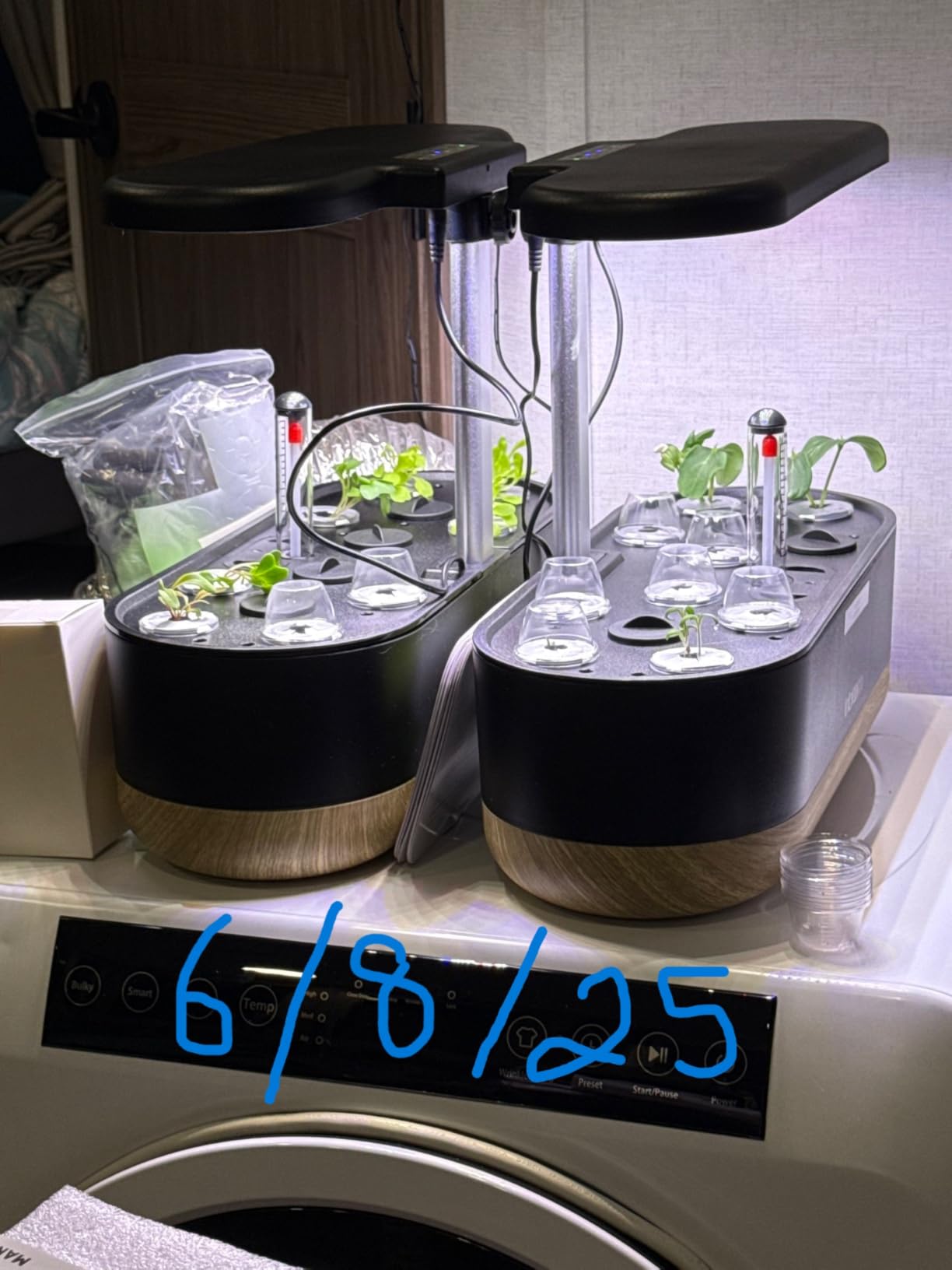 inbloom Hydroponics Growing System 12 Pods, Indoor Herb Garden with LEDs Full-Spectrum Plant Grow Light, Water Shortage Alarm, Automatic Timer, Height Adjustable, Ideal Gardening Gifts for Women customer photo 2