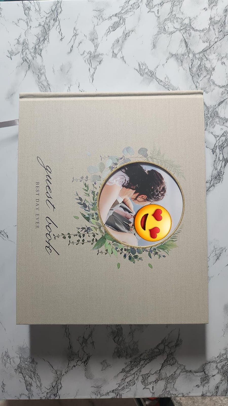molekaus Wedding Guest Book Hardcover 8