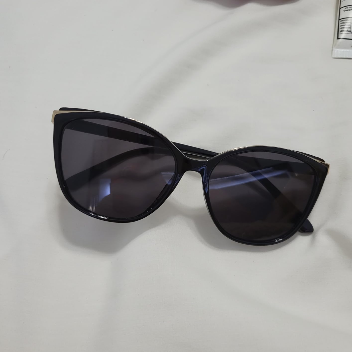 Soft Cat Eye Sunglasses for Women Trendy Cateye UV400 Protection customer photo 2