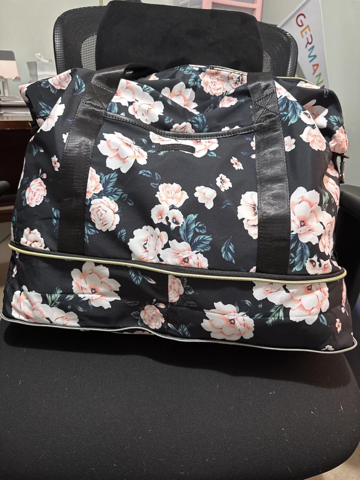 Capolo Expandable Travel Duffle Bag Weekender Overnight Bags for Women Men customer photo 1