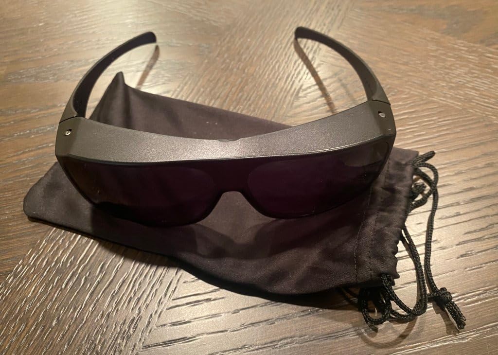 Fit Over Sunglasses, Smoke Color, 100% UVA/UVB Protection; Polycarbonate Lenses customer photo 2