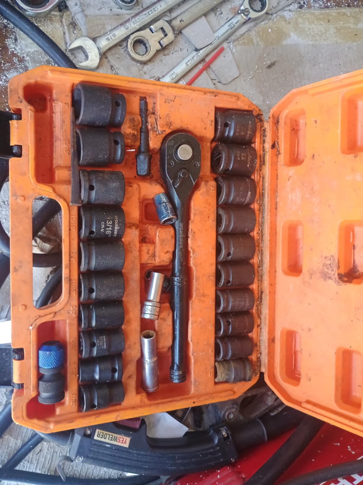 HORUSDY 50-Piece 3/8