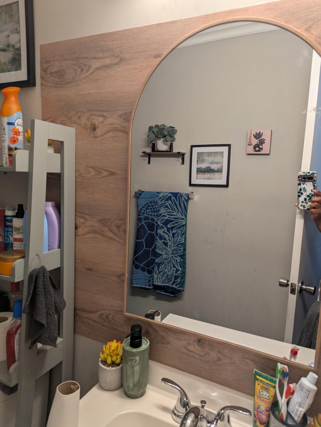Lareko Peel and Stick Floor Tile, Waterproof Vinyl Plank Flooring customer photo 1
