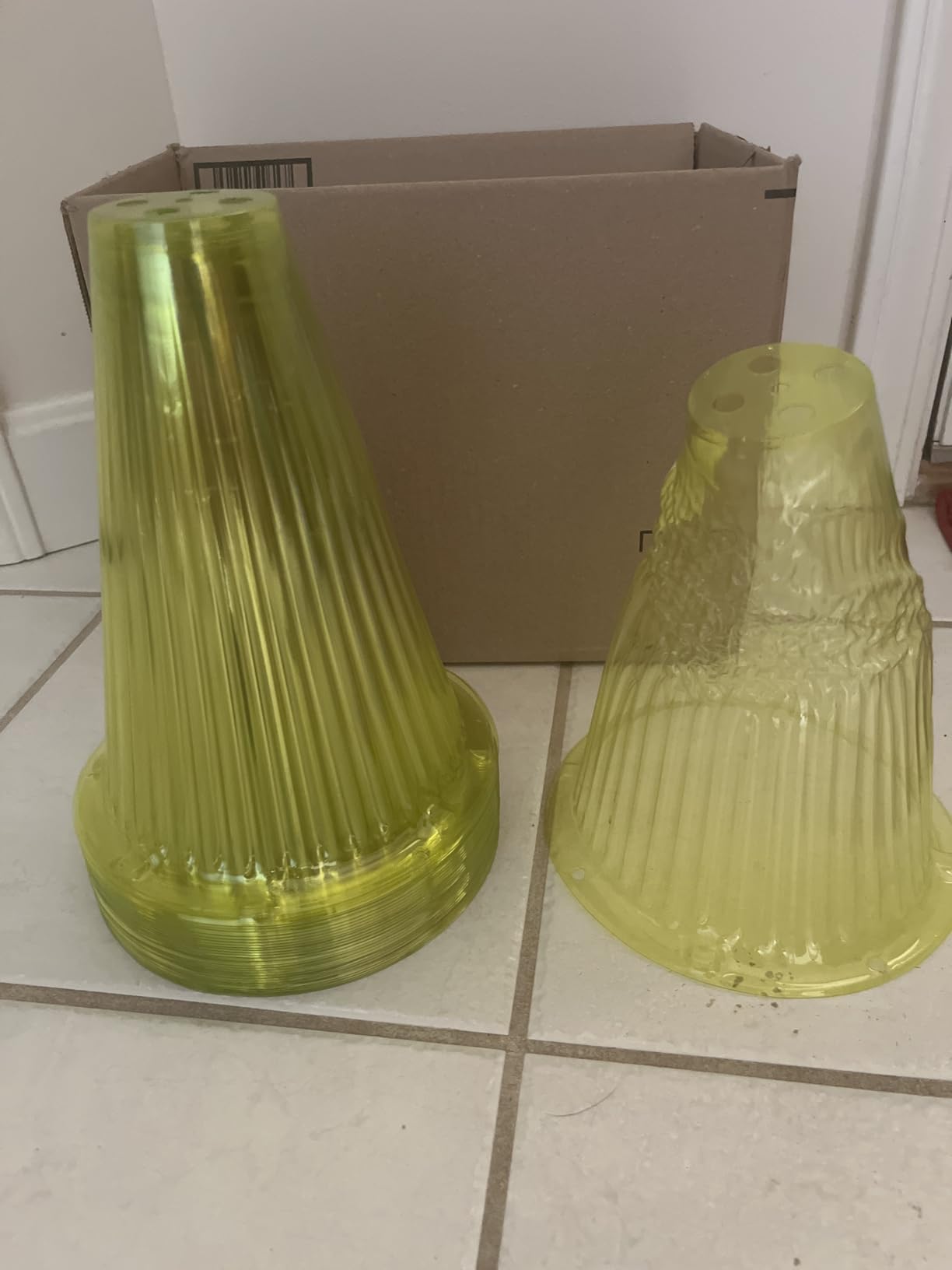 30 Pack Garden Cloches for Plants, Reusable Bell Plant Cover customer photo 2