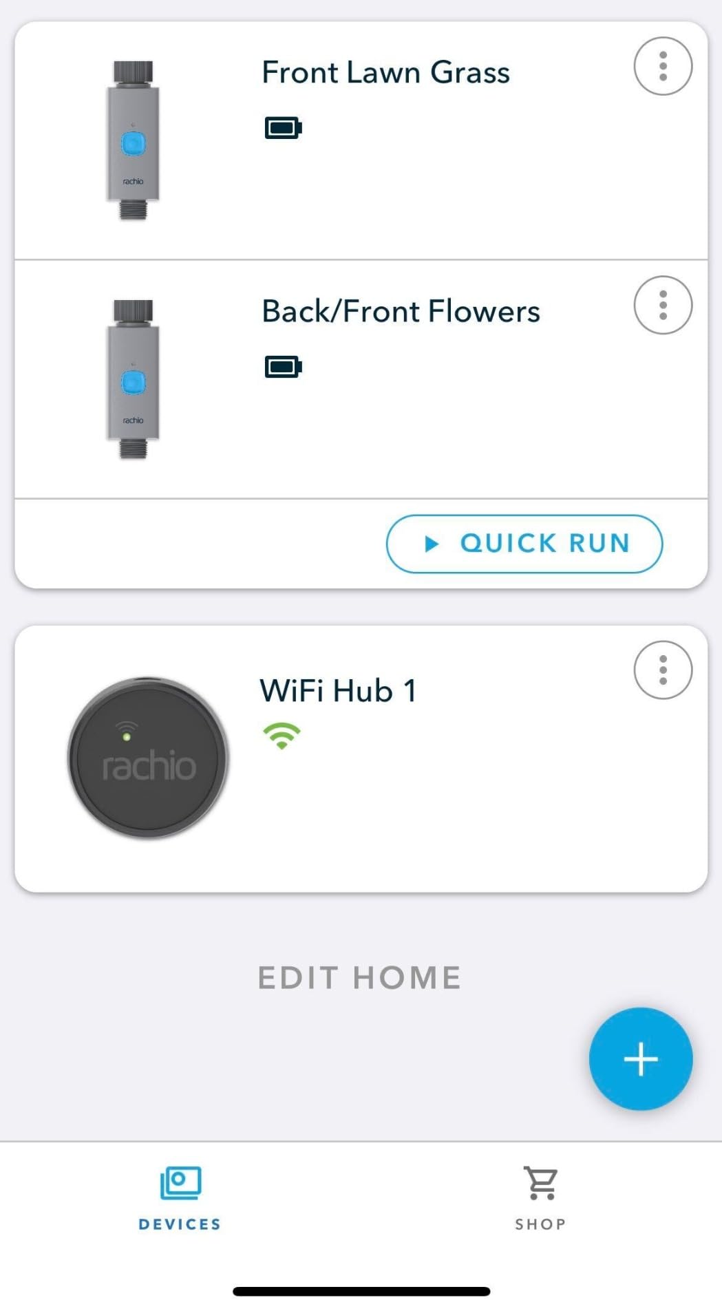 Rachio Smart Hose Timer: App-Controlled Faucet Timer. 1 Valve + 1 WiFi Hub customer photo 1