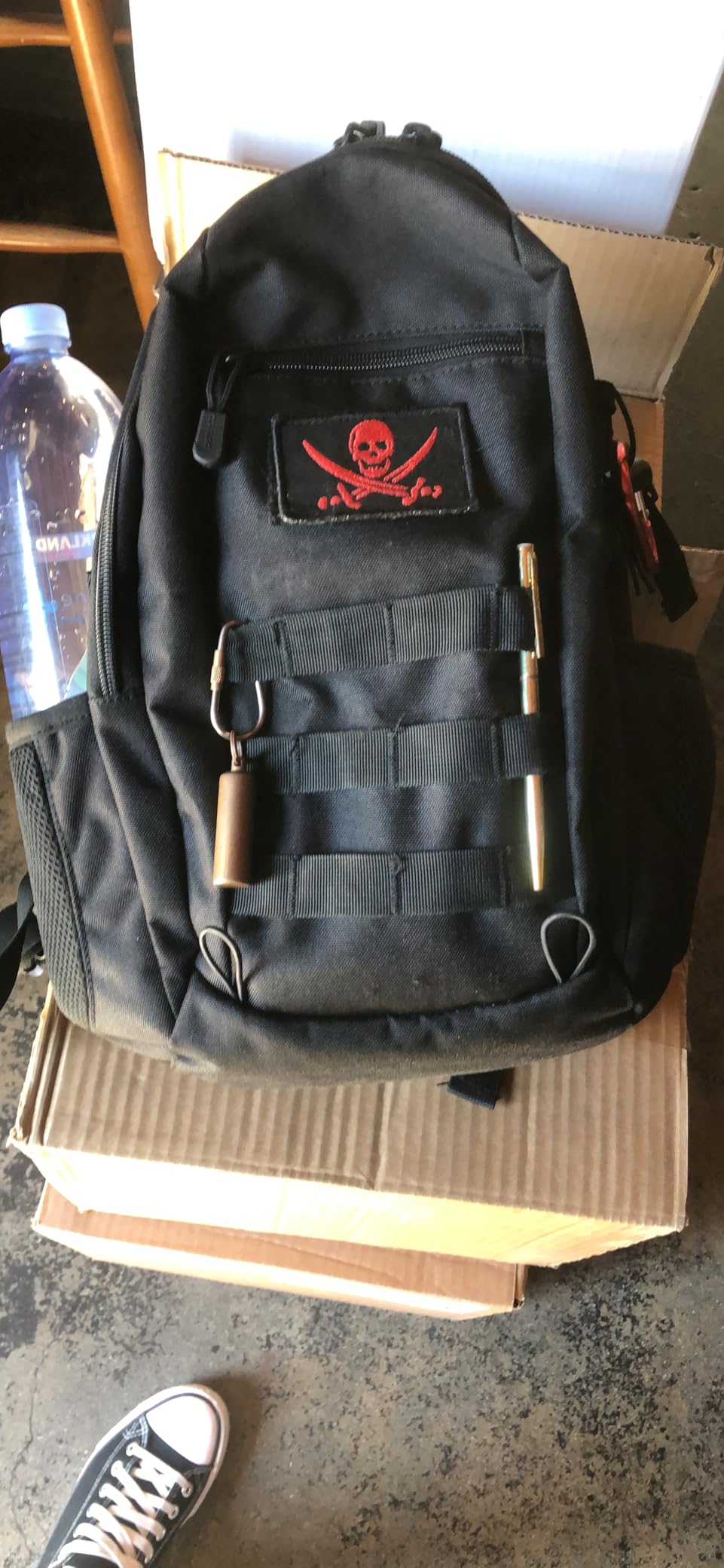HUNTVP 30L Tactical Backpack Military MOLLE Backpack Rucksack Gear Tactical Assault Pack for Hunting Camping Trekking (30L-Dark Brown) customer photo 2