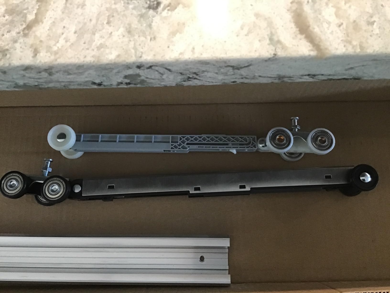 EaseLife 30x80in Pocket Door Frame Kit with Two-Way Soft Close Mechanism for 2X4 Studs Wall,Sliding Hardware for 24