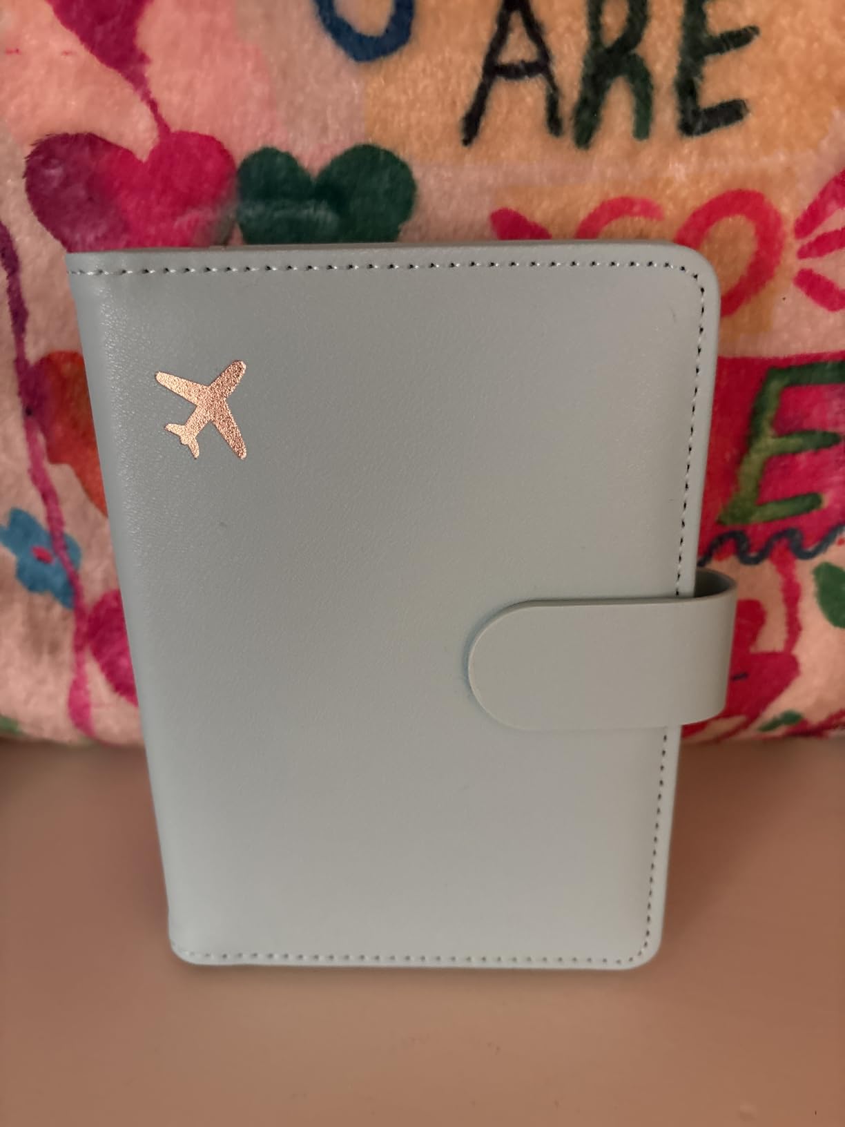 Melsbrinna Premium Leather Passport Holder Covers Case, Waterproof Rfid Blocking Travel Wallet Passport Holder with Pen Holder, Cute Passport Book for Women/Men customer photo 1