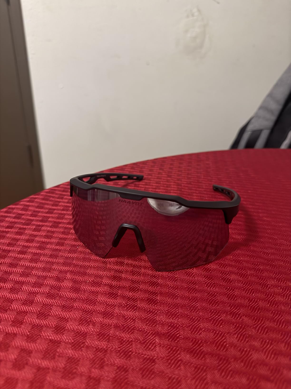 HAAYOT Sports Sunglasses with 5 Interchangeable Lenses for Men and Women customer photo 2