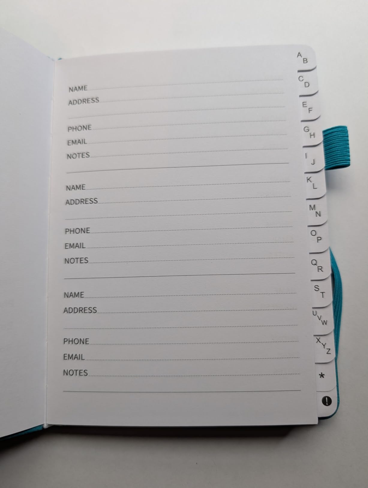 Taja Address Book with Alphabetical Tabs, Address Contact Book for Seniors customer photo 1