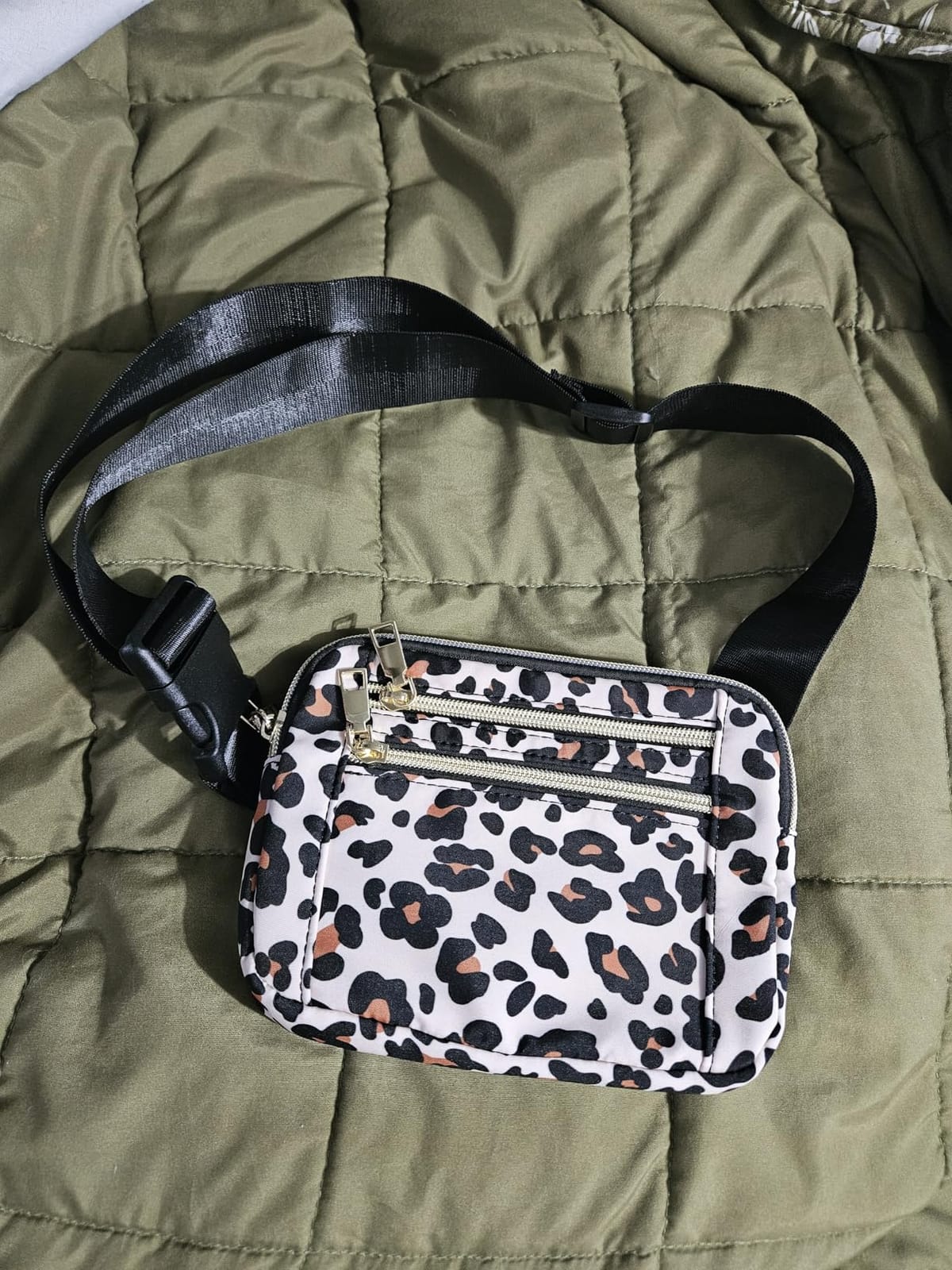 Capolo Fanny Packs for Women 4 Zip Pocket Crossbody Belt Bag Waist Bags customer photo 2