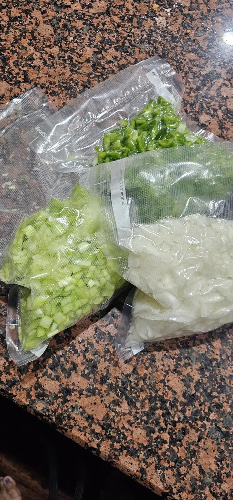Syntus 150 Pcs Vacuum Sealer Bags for Food, 8x12+11x16+6x10, BPA Free | Precut Bags, 50 Quart + 50 Gallon + 50 Pint, Sous Vide Microwave Freezer Safe, Food Vacuum Storage, For All Vacuum Sealers customer photo 2