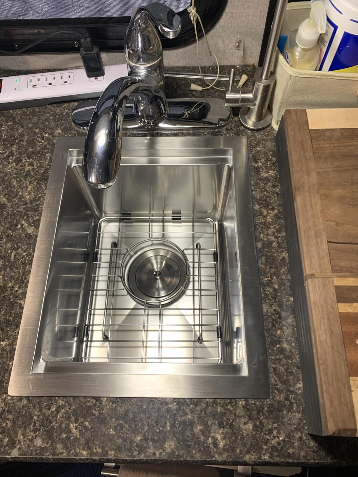 12 Inch Undermount Bar Sink Workstation customer photo 2