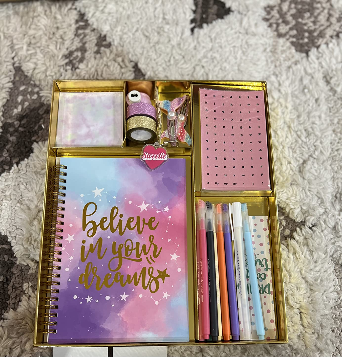 Nollh DlY Journal Kit for Girls Scrapbook Gifts for 8-12 Year Old Girl customer photo 2