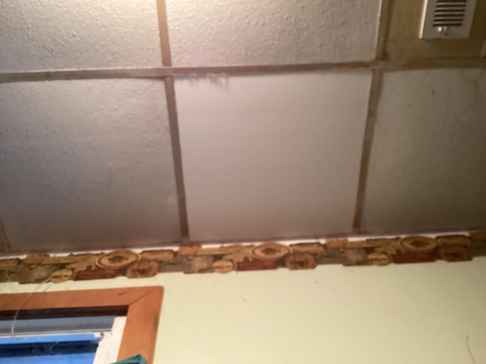 PVC Drop Ceiling Tiles 2x2 ft – Waterproof, Fire-Rated, High-Grade PVC, Easy Lay-in Installation for 15/16