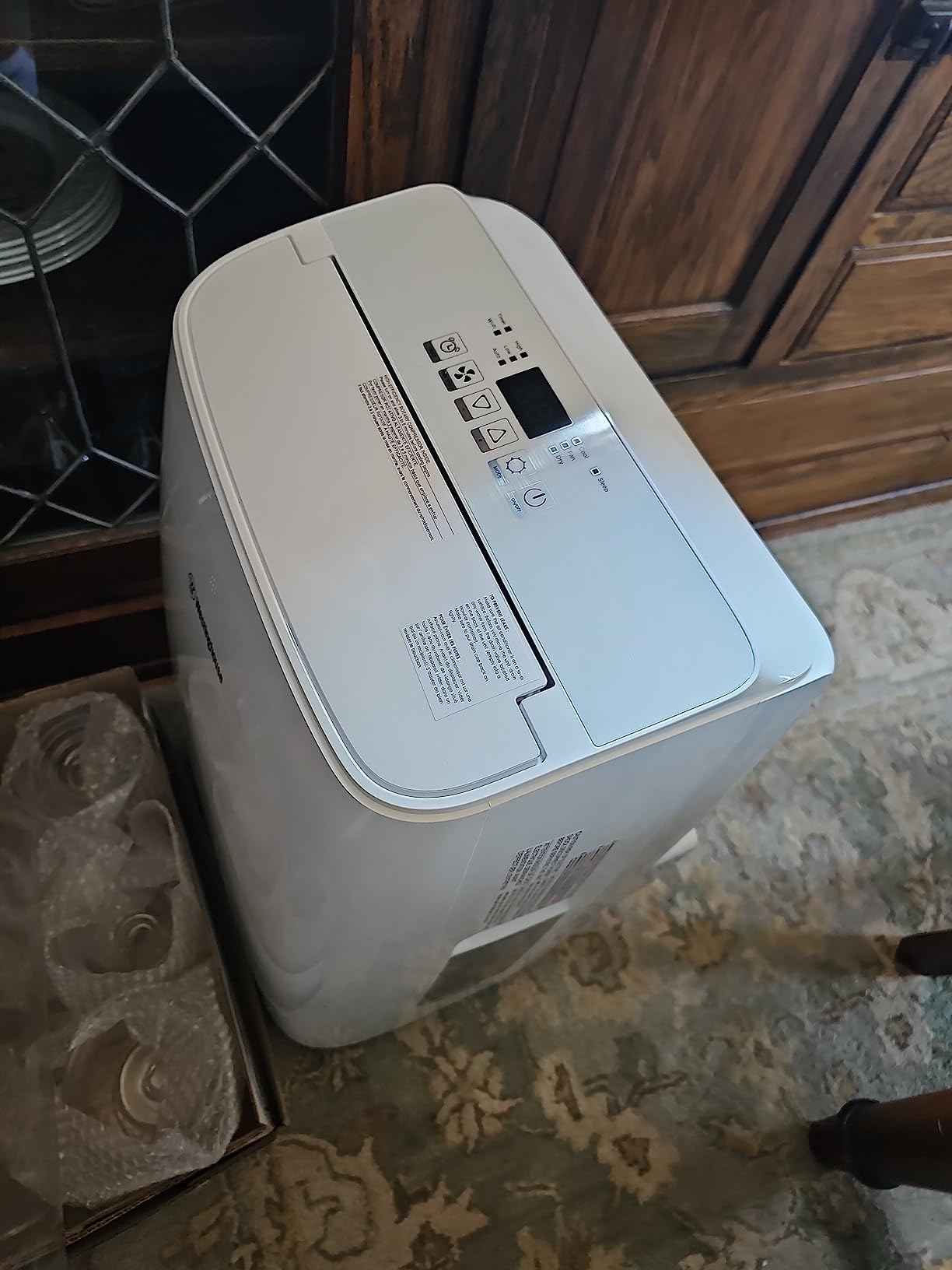 Westinghouse 14,000 BTU Air Conditioner Portable For Rooms Up To 700 Square Feet, Portable AC with Home Dehumidifier, Smart App, 3-Speed Fan, Programmable Timer, Remote Control, Window Kit, White customer photo 2
