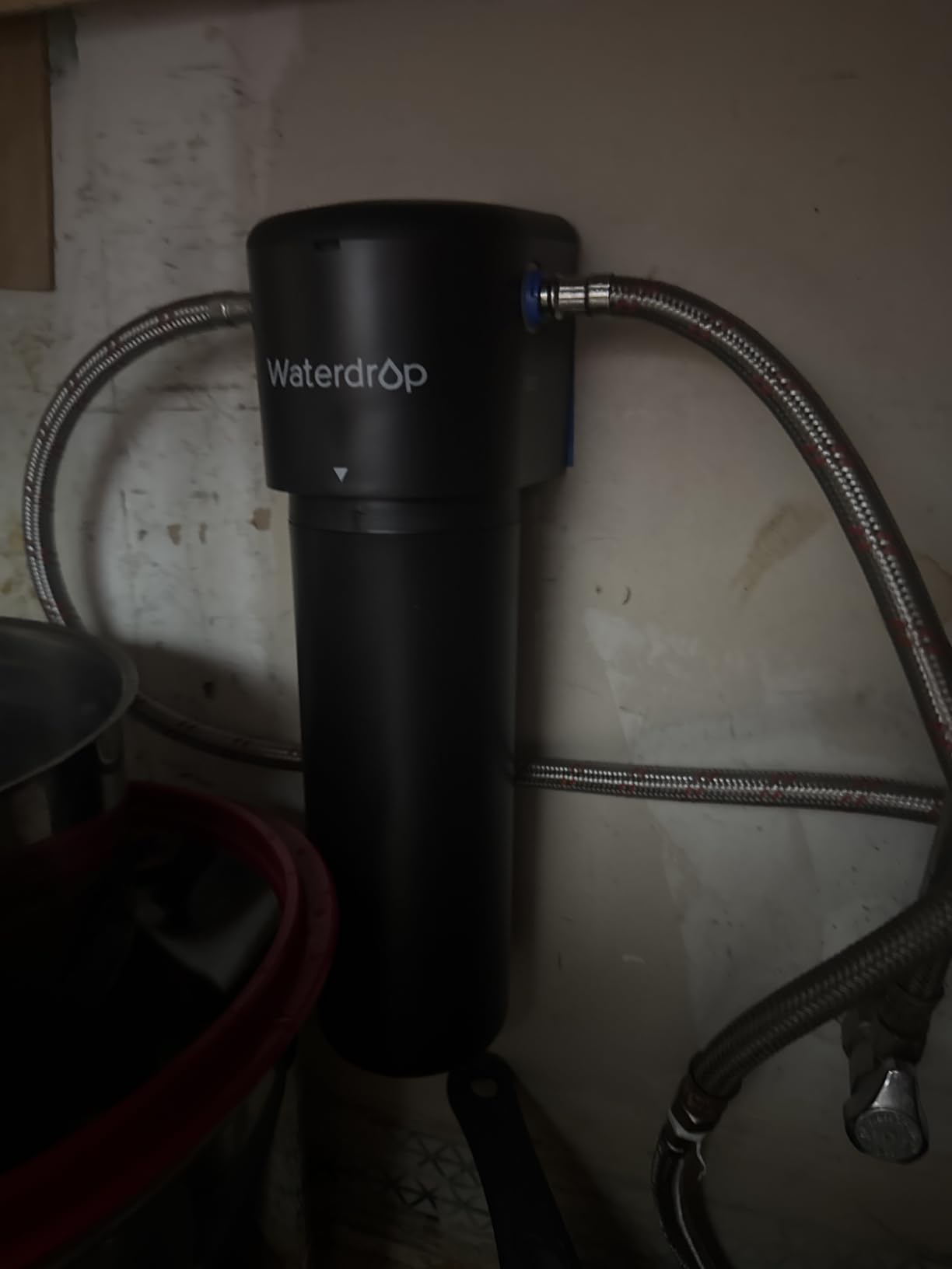 Waterdrop 10UAW-UF 0.01 μm Ultra Filtration Under Sink Water Filter System | Reduces Lead, Chlorine, Bad Taste & Odor, Connects Directly to Your Faucet, 1 Year customer photo 2