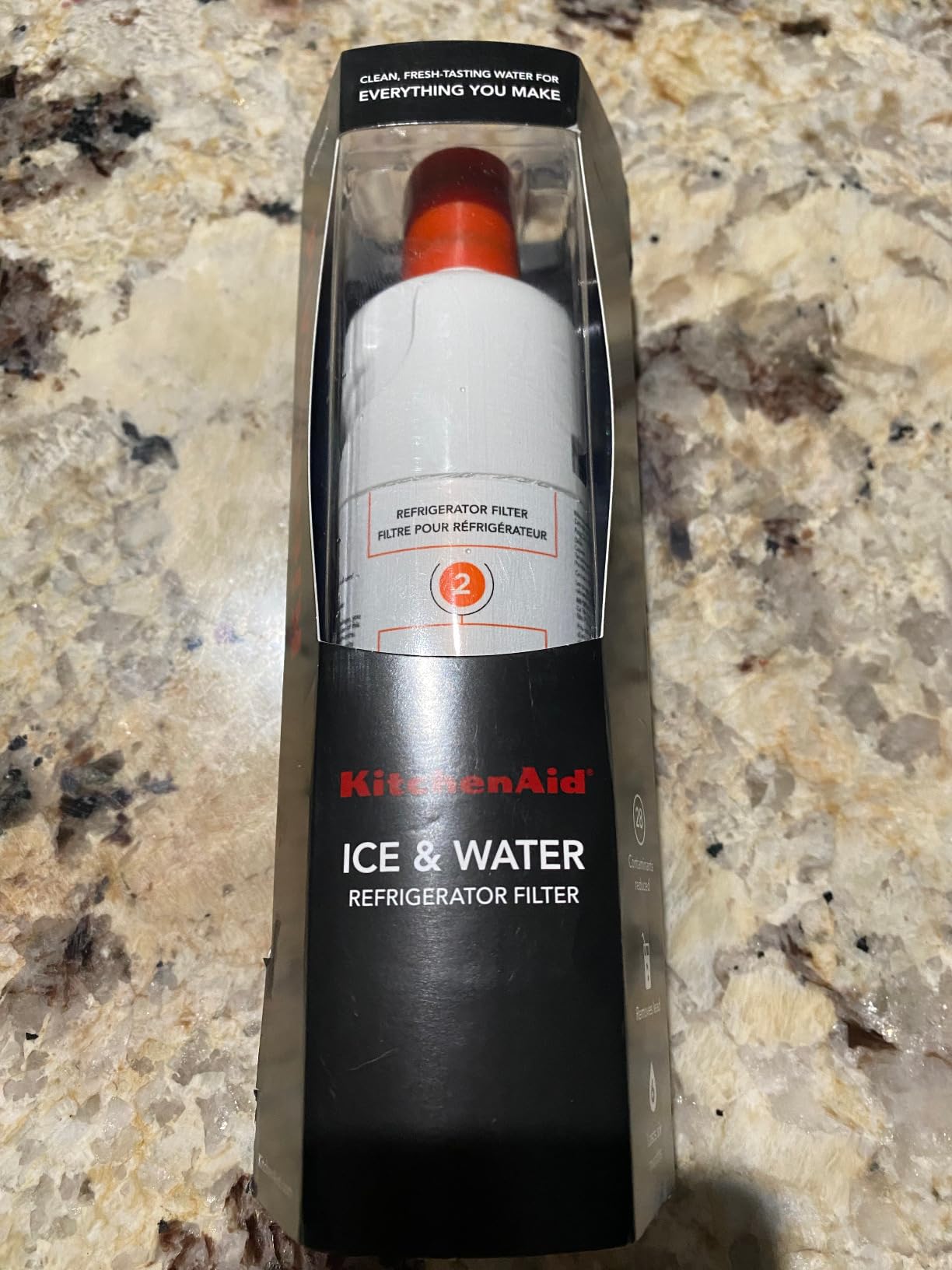 KitchenAid Refrigerator Ice & Water Filter 2 KAD2RXD1, Single-Pack customer photo 1