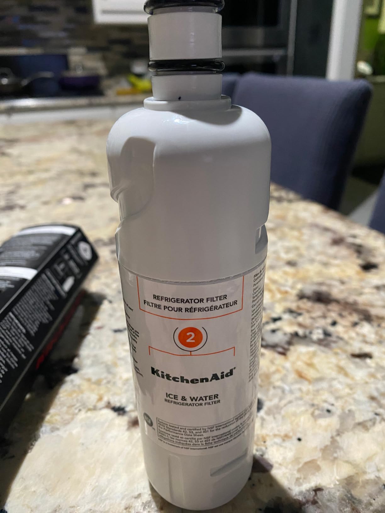 KitchenAid Refrigerator Ice & Water Filter 2 KAD2RXD1, Single-Pack customer photo 2