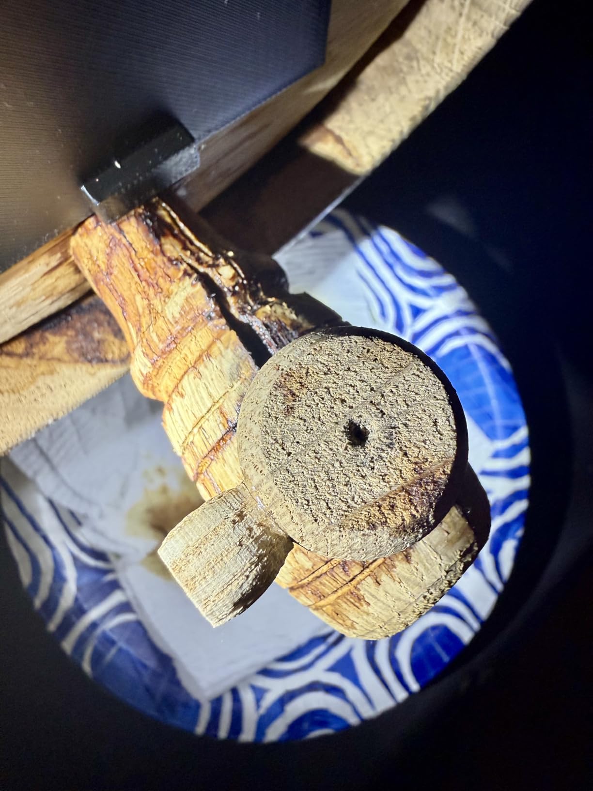 1 Liter Unvarnished American White Oak Aging Barrel, Steel Hoops, Mini Keg customer photo 2