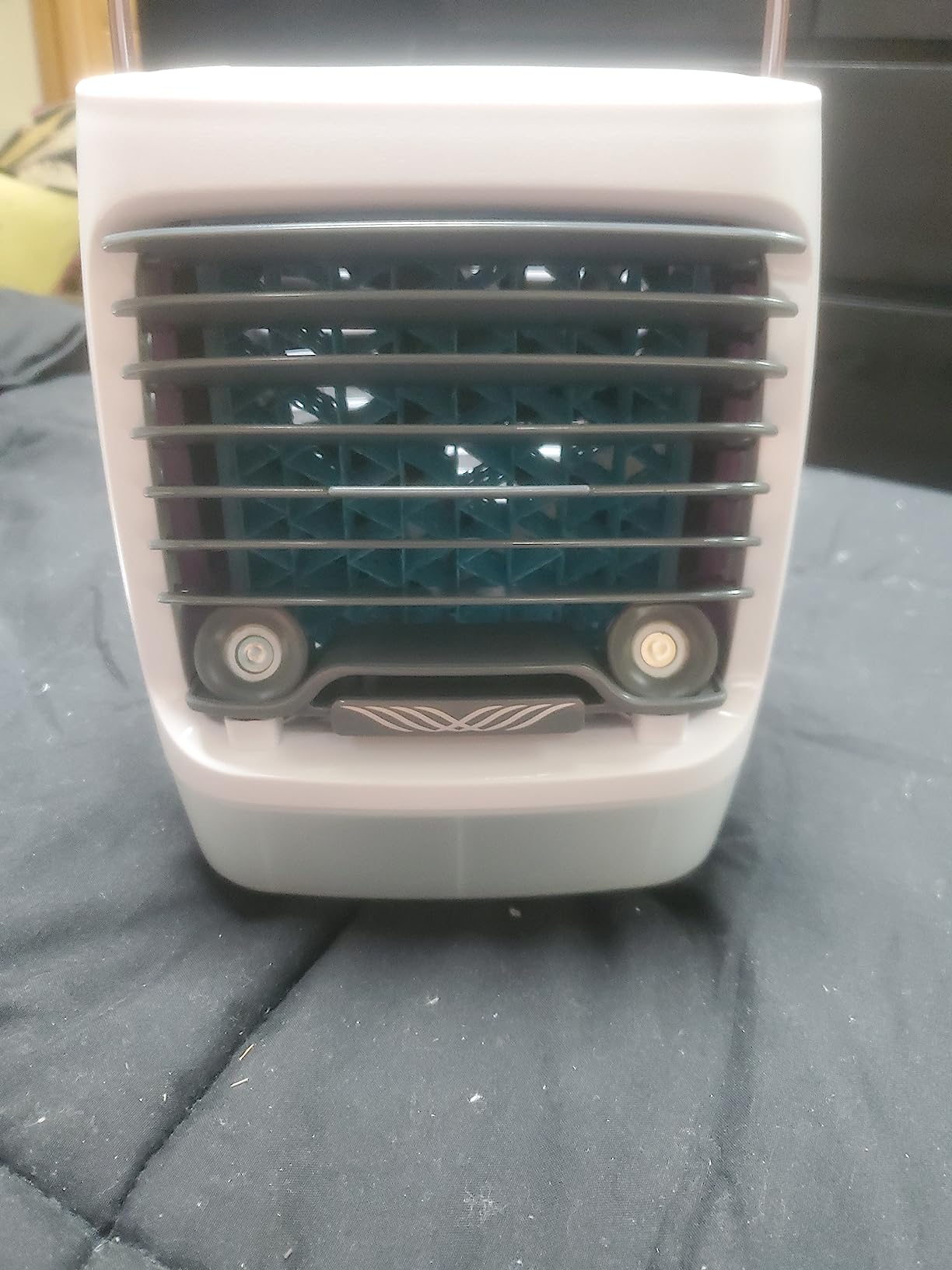 ChillWell 2.0 Evaporative Air Cooler for Room - 4-Speed Mini Portable Swamp Coolers with Humidifier | Indoor Personal Cooling Unit In Bedroom, Home Office, and Camping | USB- Rechargeable, Easy Setup customer photo 2