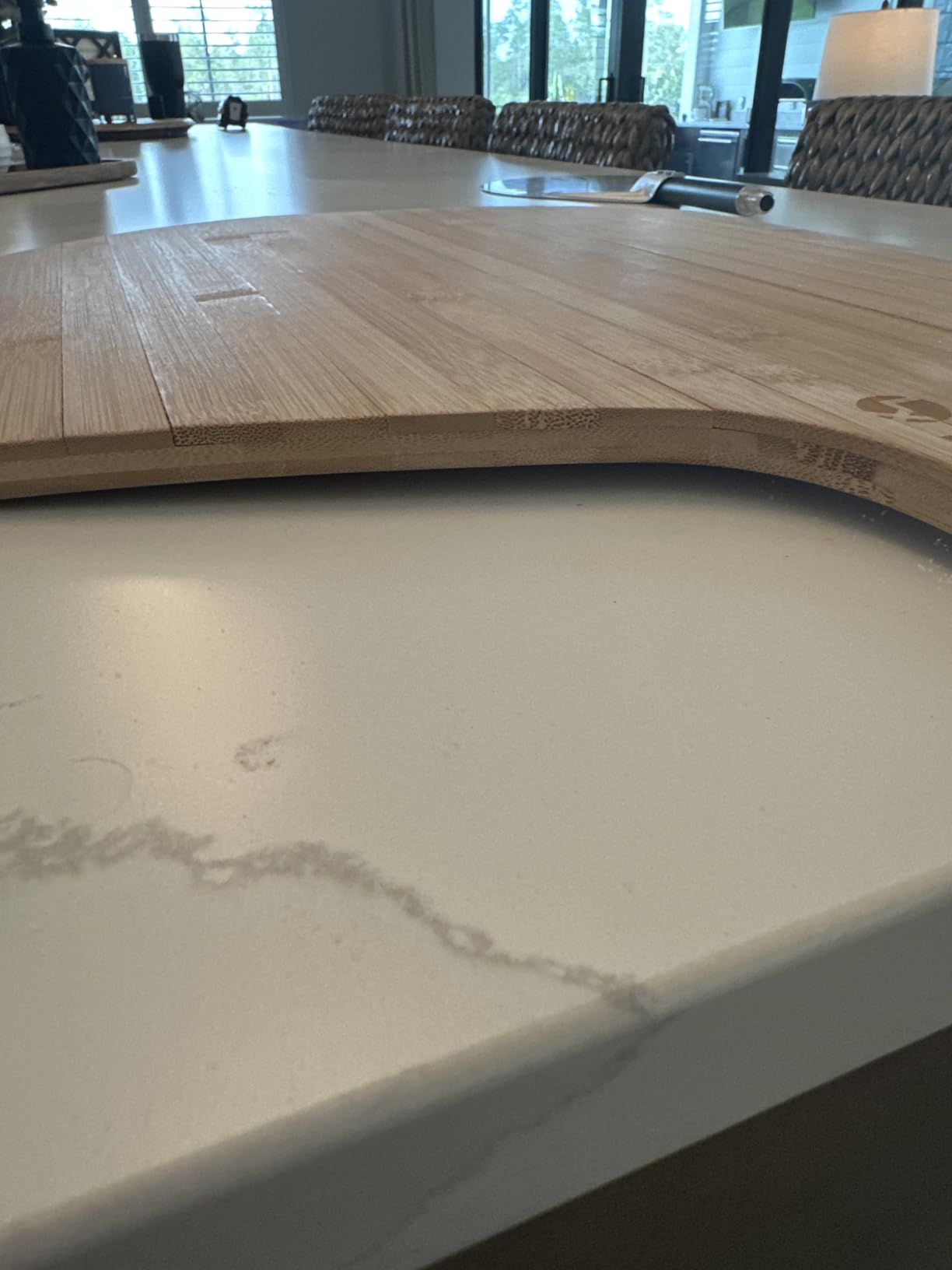 Pizza Peel 16 Inch, Natural Bamboo Pizza Board for Transferring & Serving customer photo 2