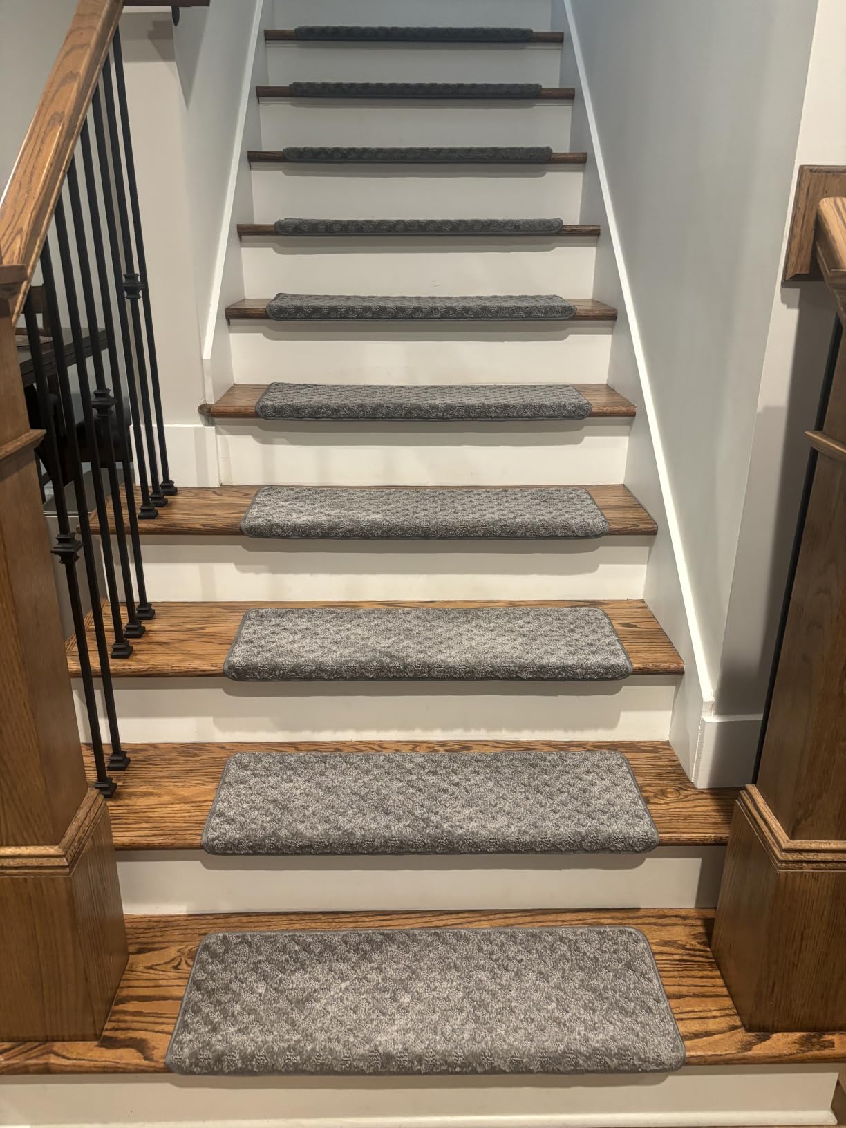 PURE ERA Bullnose Carpet Stair Treads for Wooden Steps Indoor 14 Pcs customer photo 1