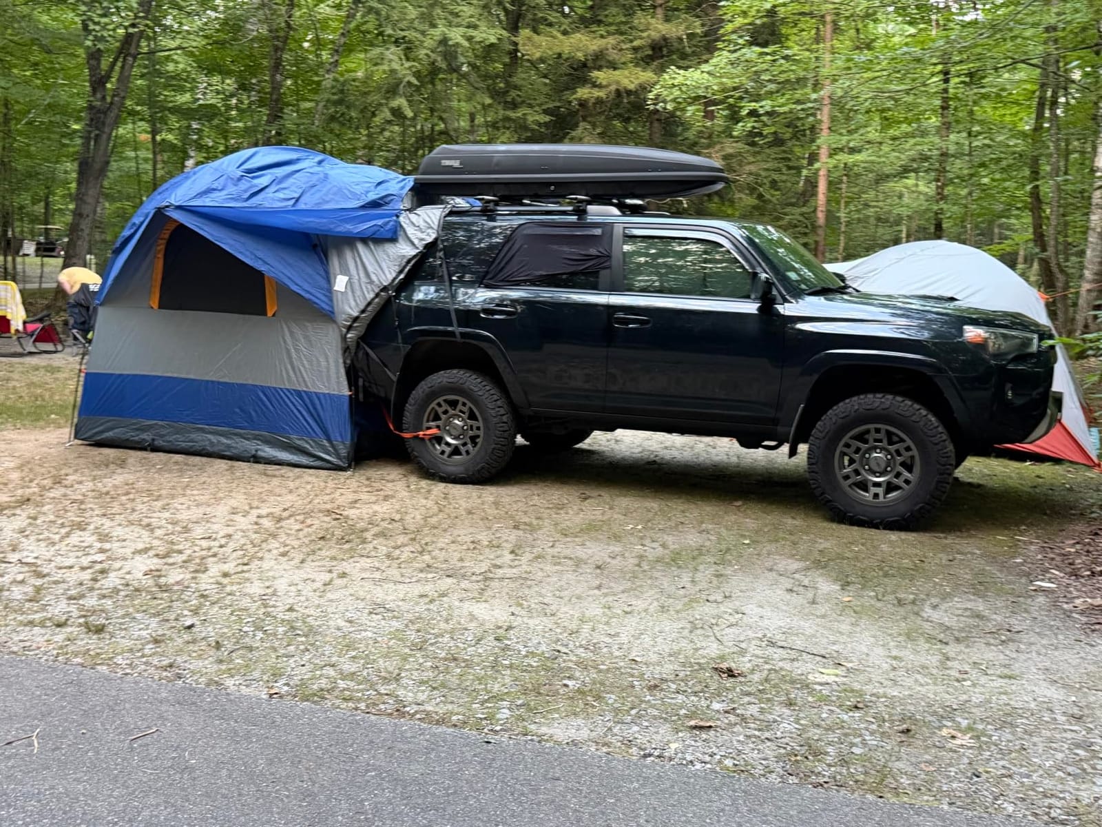 GoHimal SUV Tent, Car Tents for Camping 5-8 Person, Blue customer photo 2