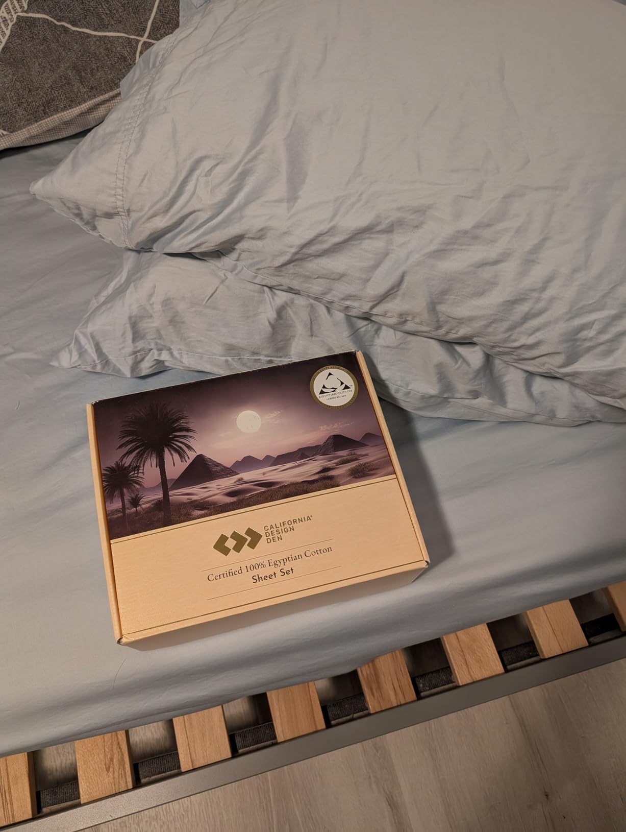 California Design Den 100% Egyptian Cotton King Size Sheets Set customer photo 1