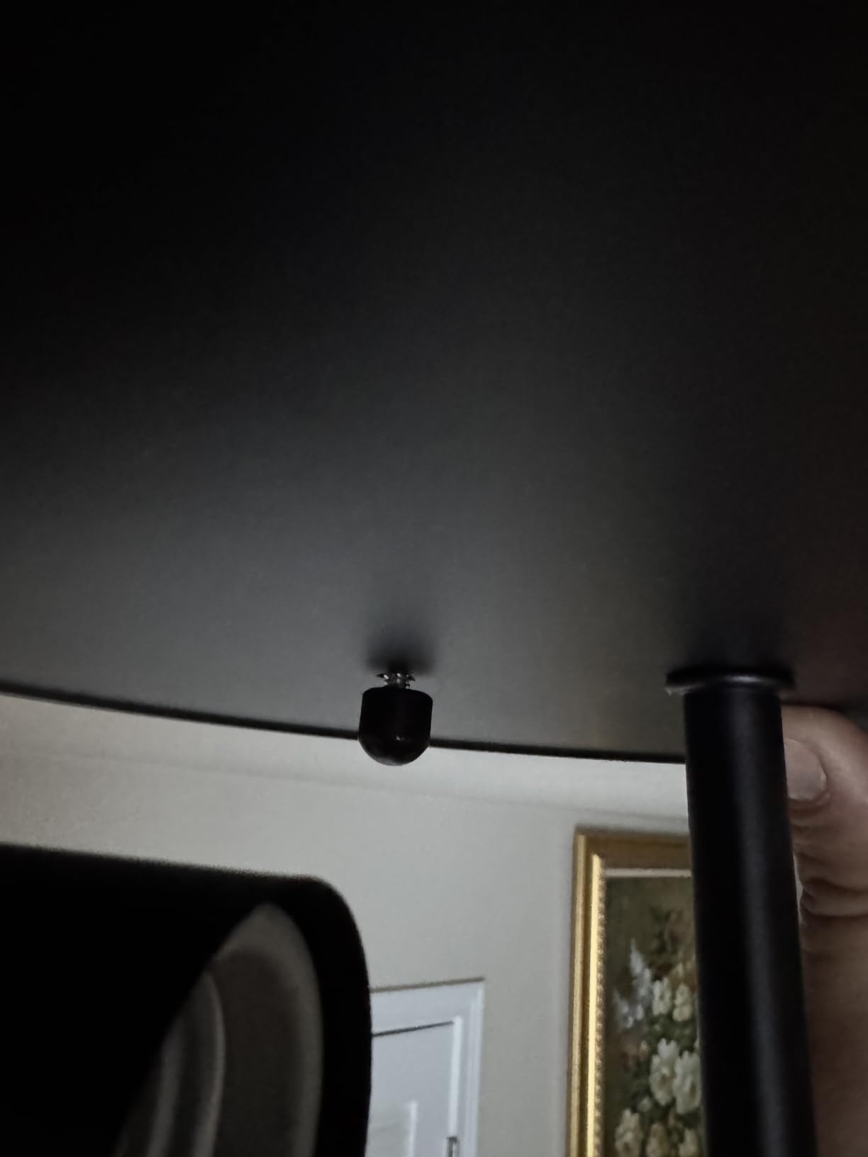 Black Flush Mount Ceiling Light Fixtures, 2-Light Ceiling Mount for Farmhouse with Seeded Glass Lampshade, Industrial Flush Mount Light Fixture Farmhouse for Hallway, Kitchen, Entryway and Foyer customer photo 1