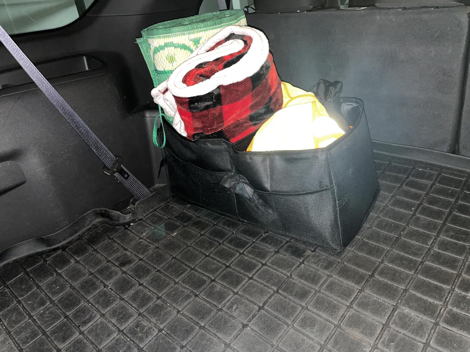 HOTOR Trunk Organizer - Foldable Car Organizer for SUVs & Sedans Storage customer photo 1