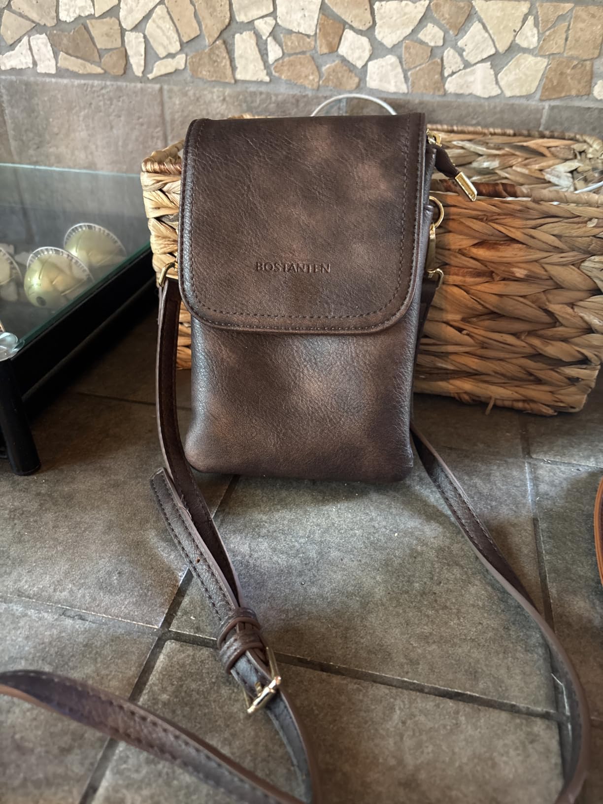BOSTANTEN Small Crossbody Bag for Women Designer Cell Phone Purse customer photo 2