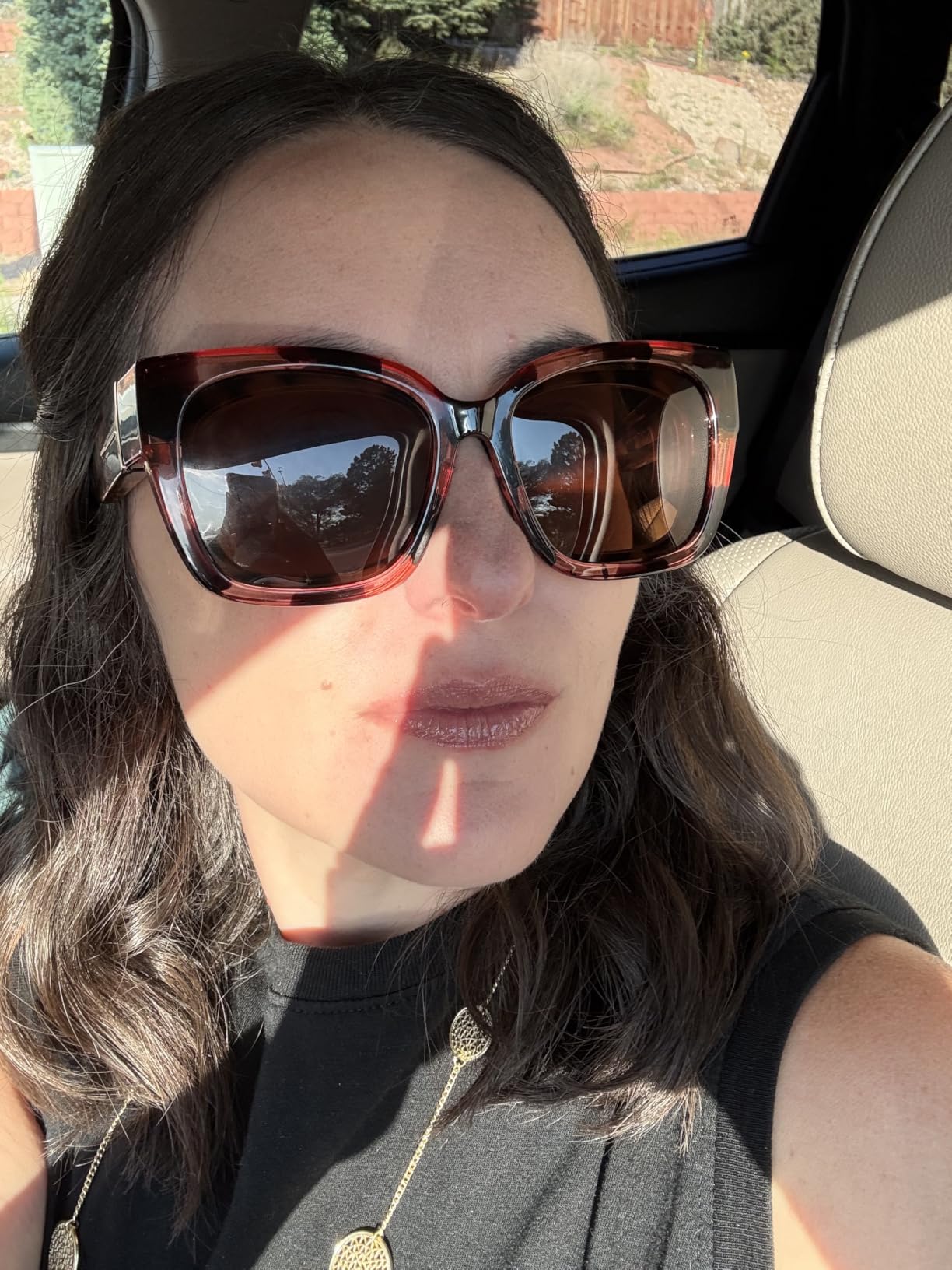 KANASTAL Oversized Over Glasses Sunglasses for Women Men Square Fit Over Polarized Sun Glasses UV400 customer photo 2