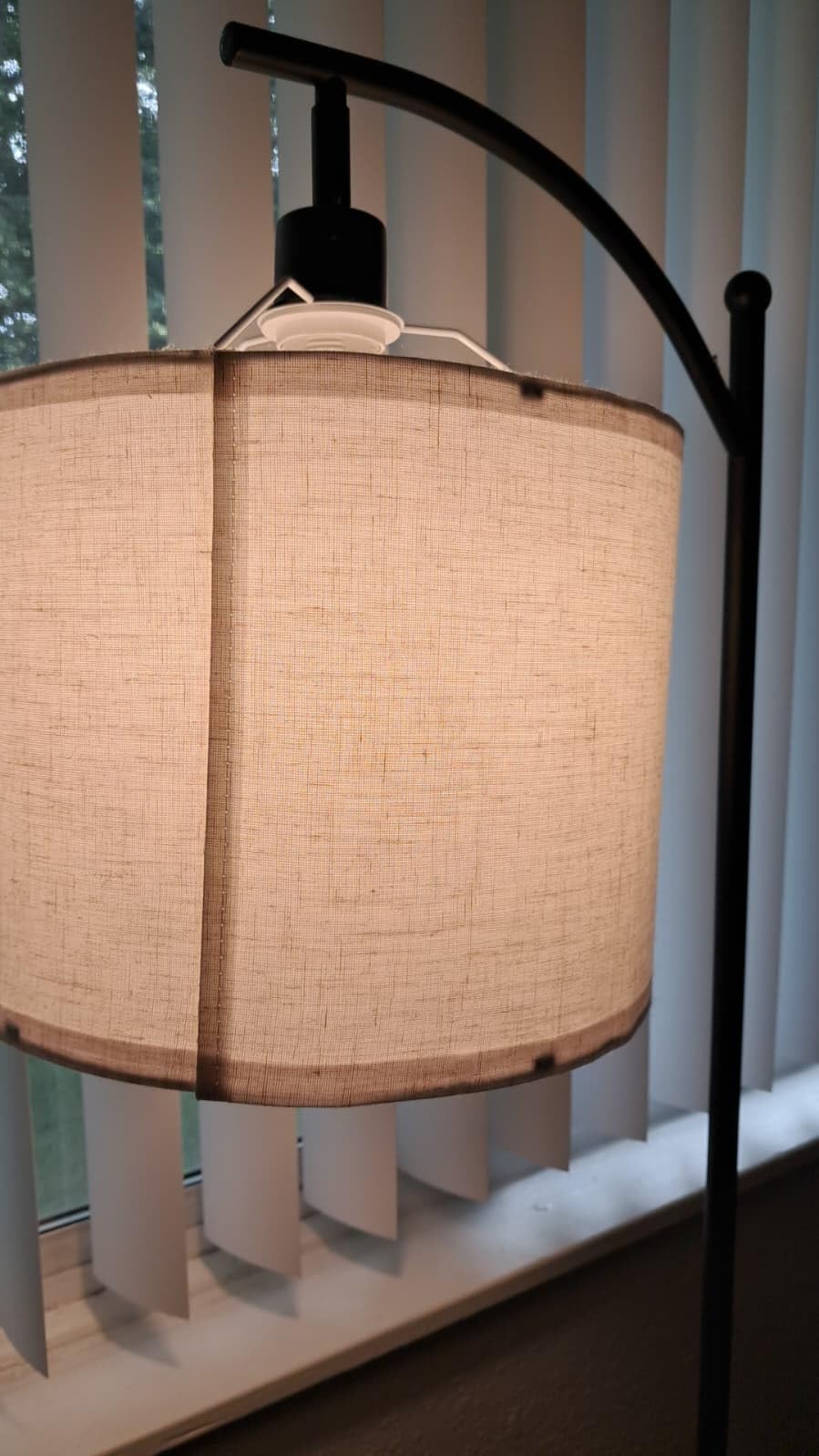 SUNMORY Arc Floor Lamp, Modern Floor Lamp with 3 Color Temperatures Bulb customer photo 1