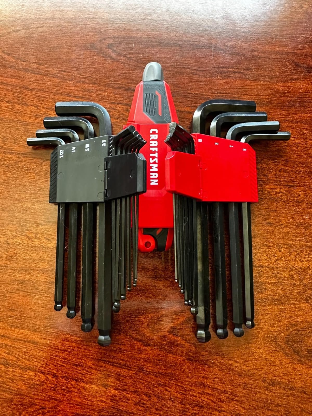 CRAFTSMAN Universal L-to-T Allen Wrench Hex Key Set, 20 Piece (CMHT26028) customer photo 1
