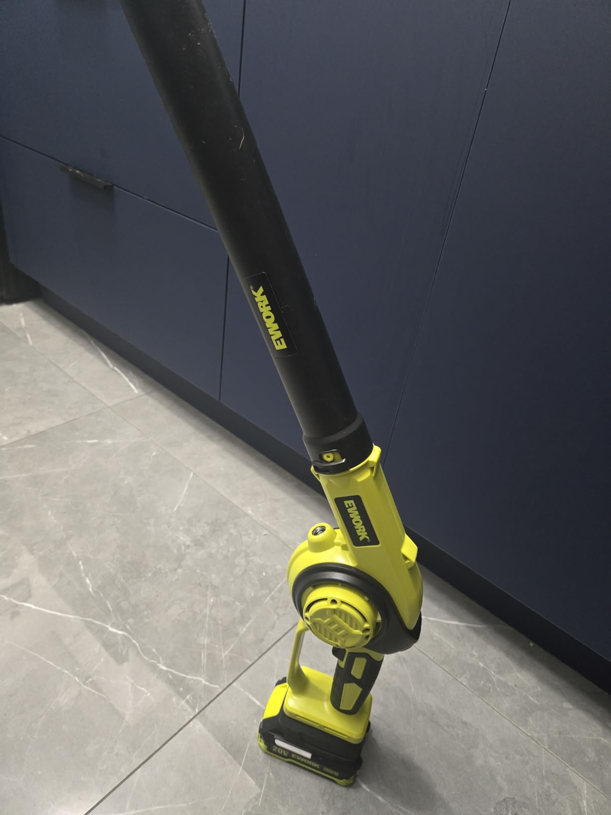EWORK 20V Small Cordless Leaf Blower with 2 x 2.0Ah Battery and Charger customer photo 2
