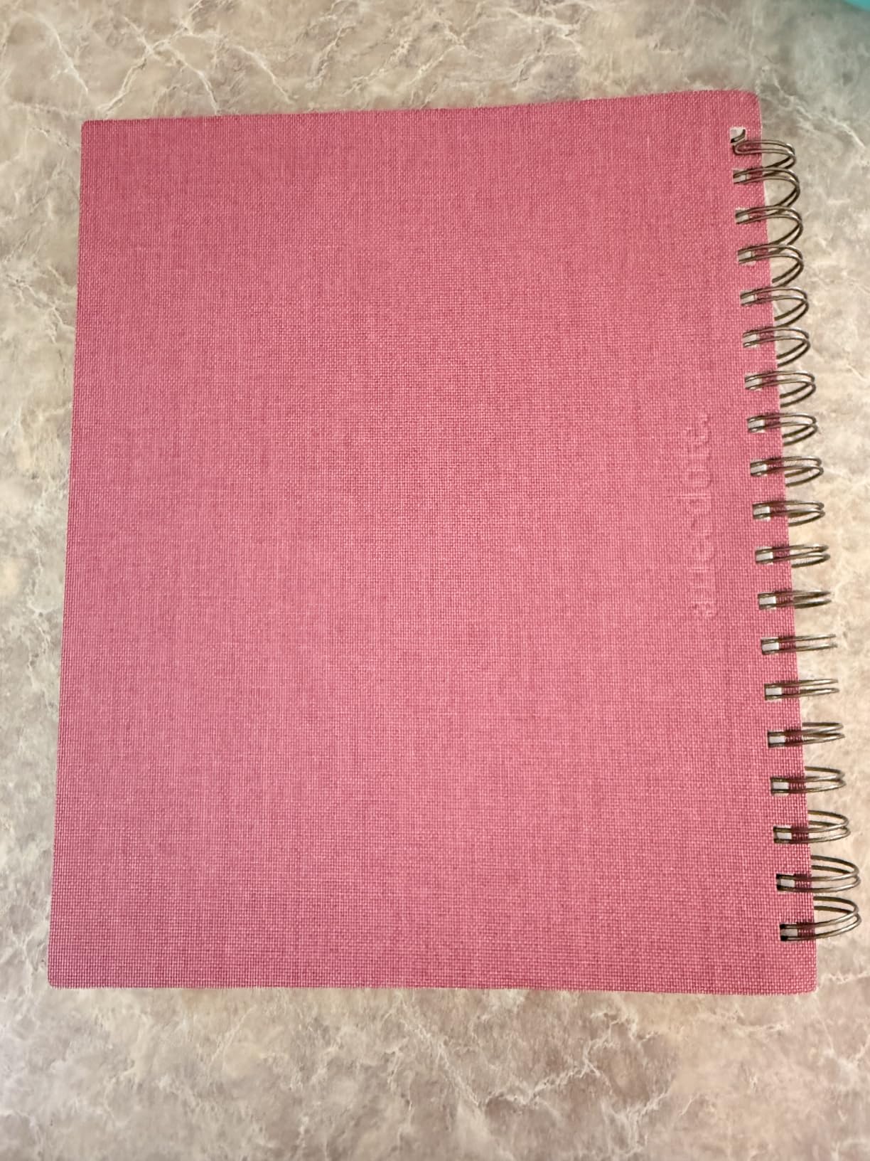 Anecdote Spiral Planner w/2026-2027 Calendar (8.5