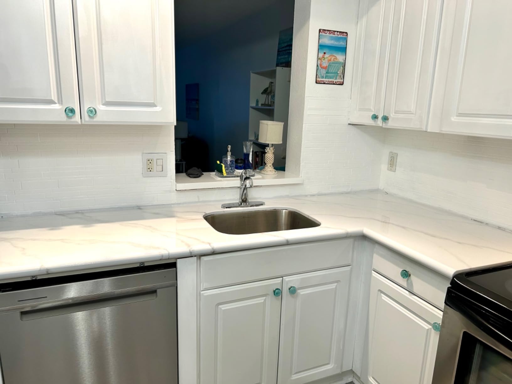 Giani Quartz Easy Epoxy Countertop Paint Kit (Venetian Gold) customer photo 2