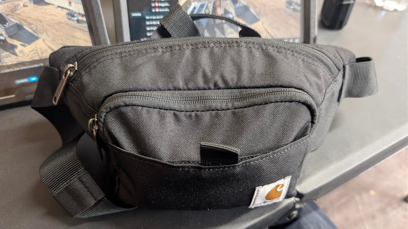 Carhartt Classic Adjustable Sling Bag, Durable, 600-Denier Water Resistant Hip Pack customer photo 1