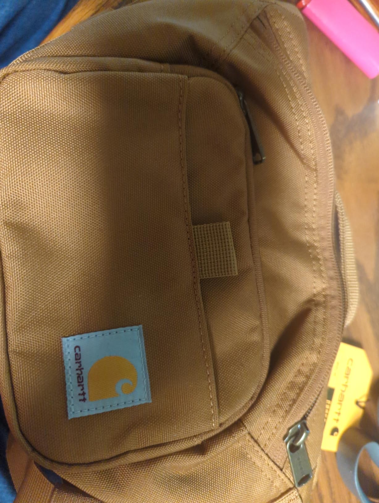 Carhartt Classic Adjustable Sling Bag, Durable, 600-Denier Water Resistant Hip Pack customer photo 2