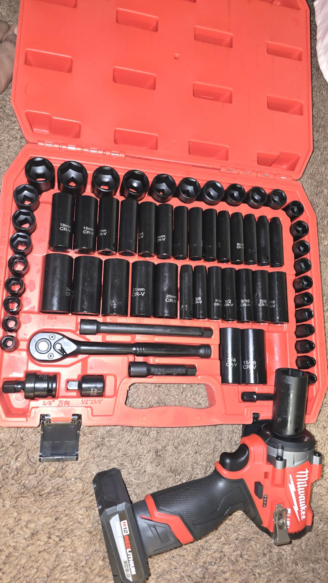EACELIY 64pcs 3/8