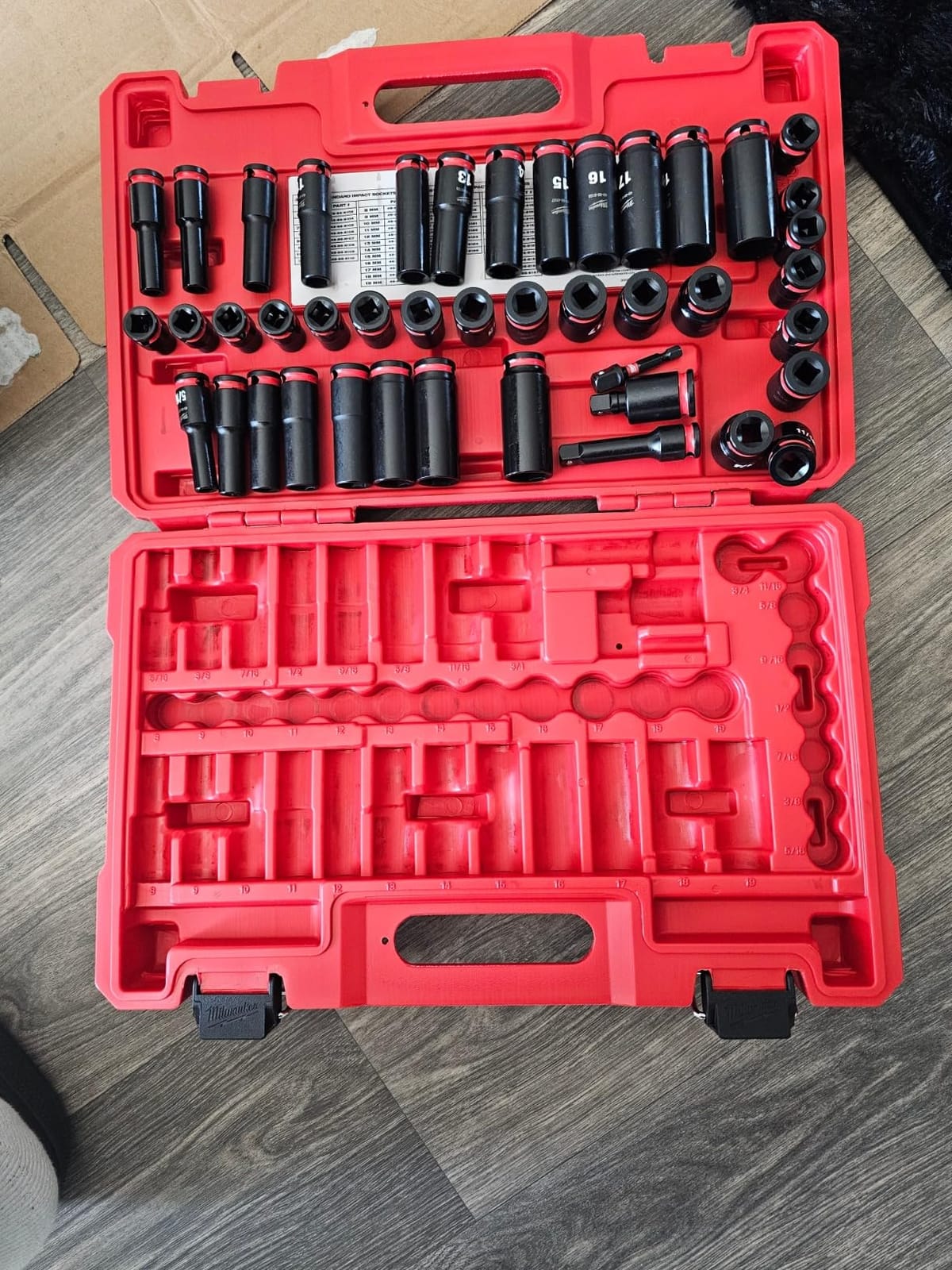 Milwaukee 43PC Shockwave Impact Duty 3/8