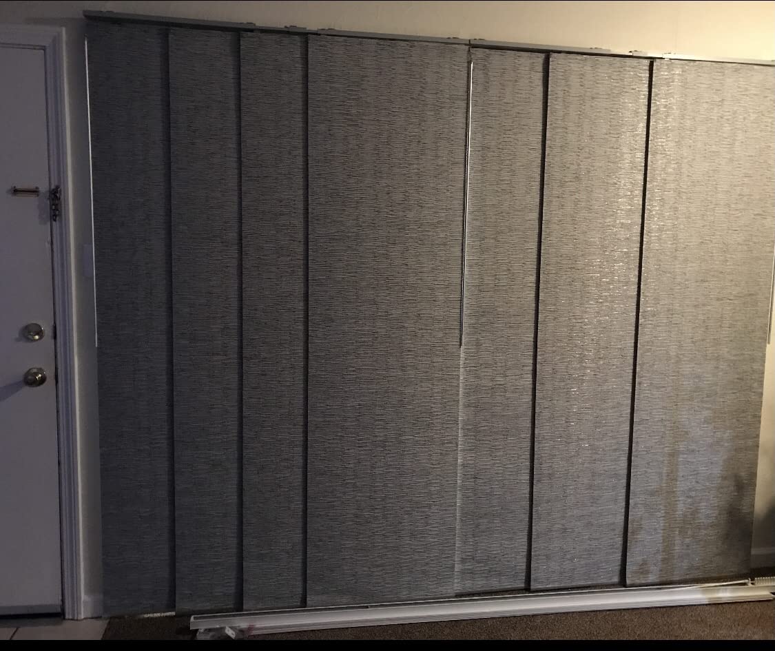 GoDear Design Blackout Sliding Door Blinds 45.8