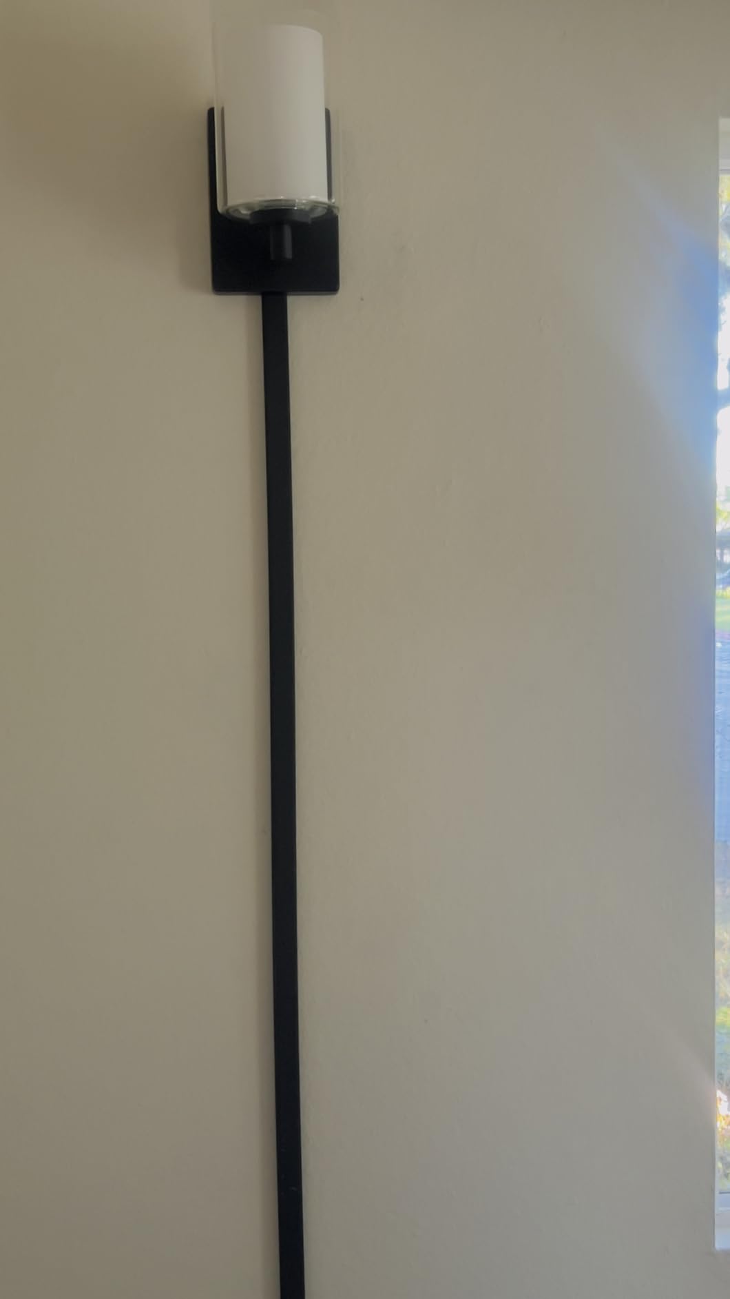 Kalium Wall Sconces Set of Two, Modern Matte Black Vanity Wall Lights customer photo 1