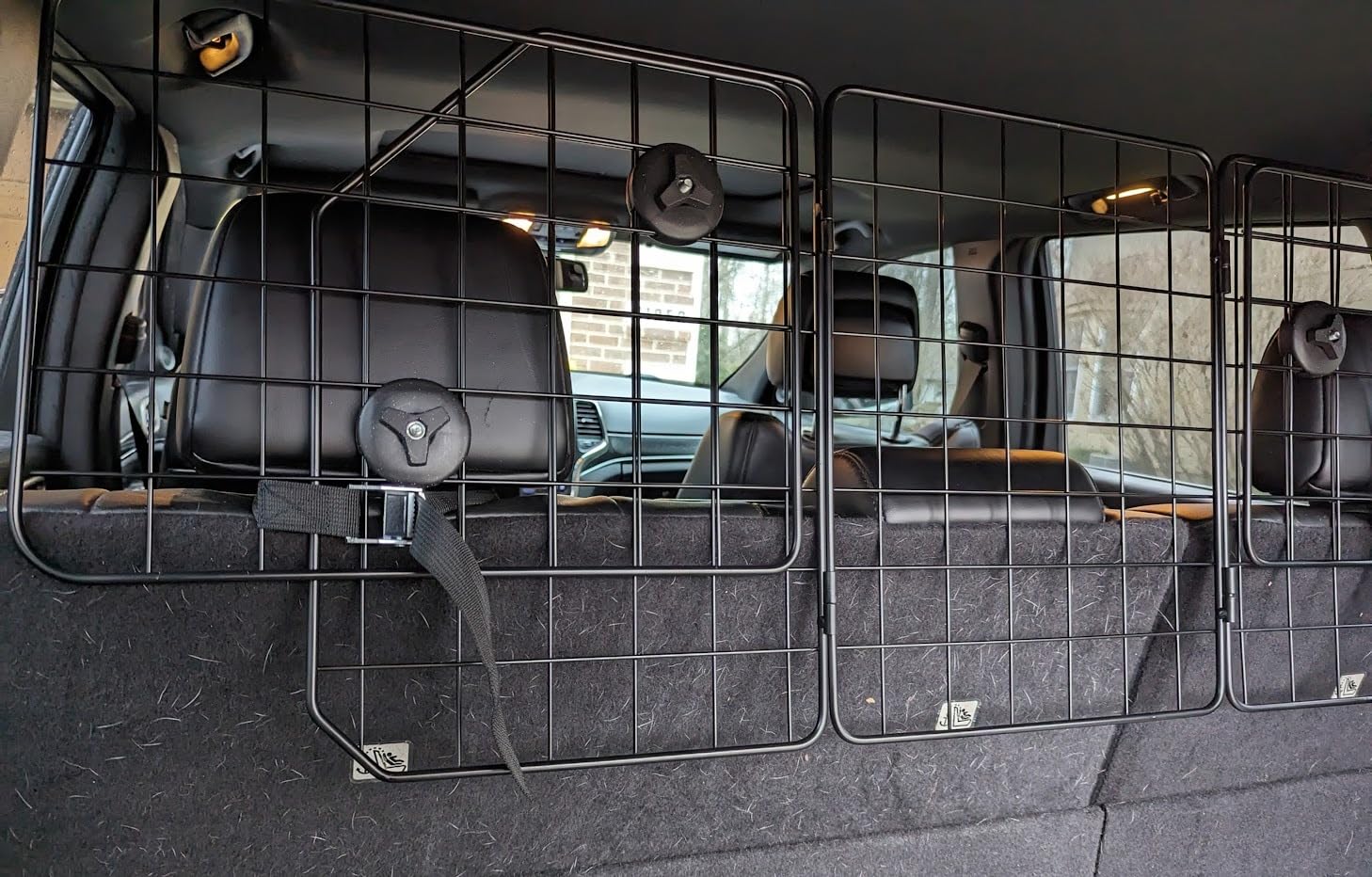 Universal Fit Car Barrier,Adjustable Dog Barrier,Back Seat Separator Gate customer photo 2