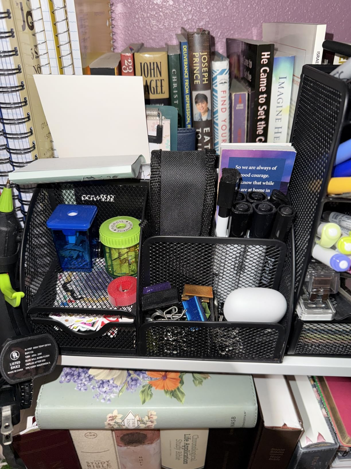17 IN 1 Office Desk Organizer Set for Back to School Supplies Accessories customer photo 1