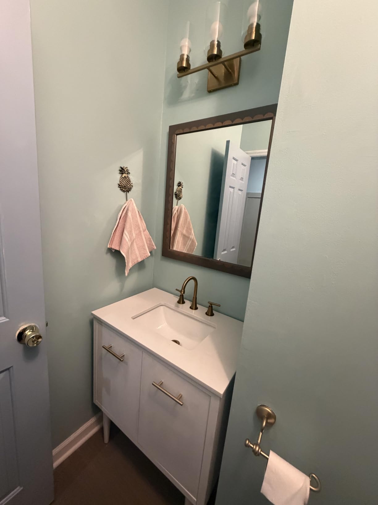 Bathroom Faucet 3 Hole, Matte Black Faucets with Drain and Supply Lines customer photo 1