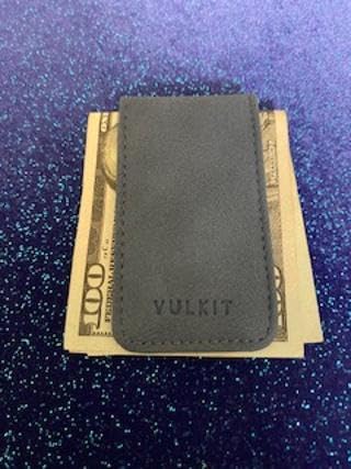 VULKIT Magnetic Money Clip Leather Money Holder Minimalist Design Holds Up to 15 Cash customer photo 2